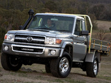 Photos of Toyota Land Cruiser Cab Chassis GXL (J79) 2007
