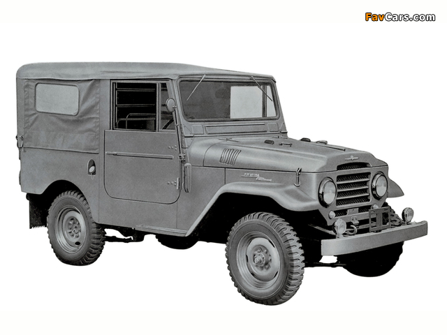 Pictures of Toyota Land Cruiser Canvas Top (FJ21KB) 1958–60 (640 x 480)