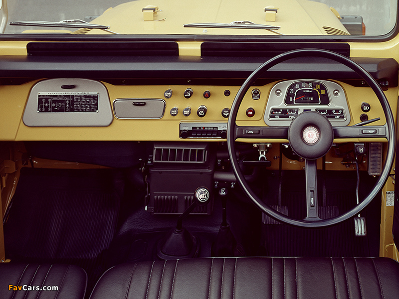 Pictures of Toyota Land Cruiser (BJ40) 1973–79 (800 x 600)