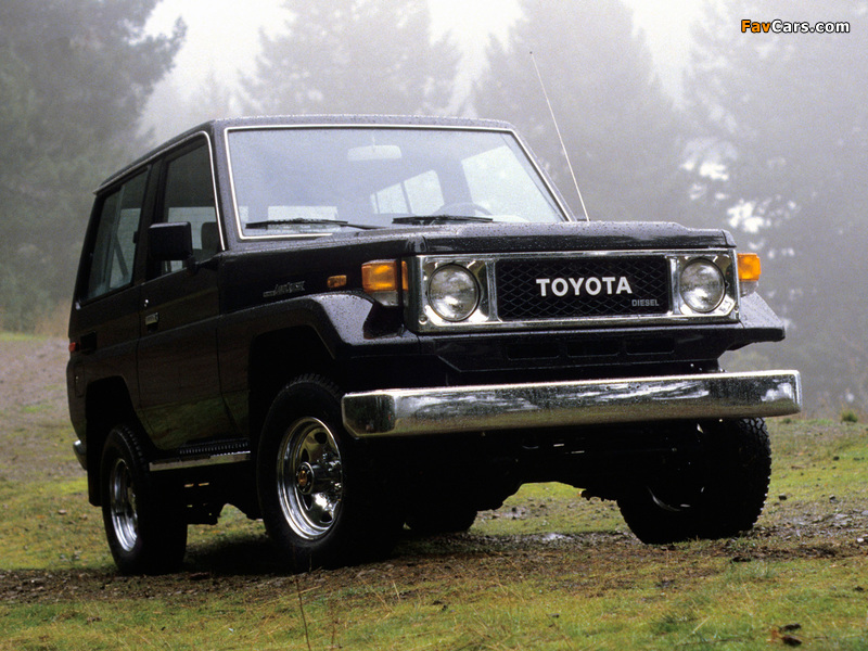 Pictures of Toyota Land Cruiser (BJ71V) 1985–90 (800 x 600)