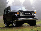 Pictures of Toyota Land Cruiser (BJ71V) 1985–90