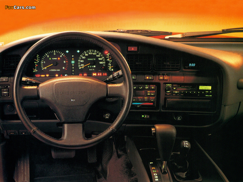 Pictures of Toyota Land Cruiser 80 (HDJ81V) 1989–94 (800 x 600)
