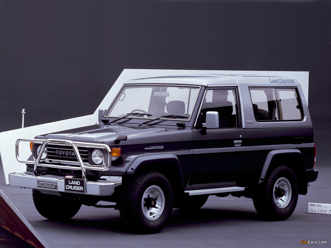 Pictures of Toyota Land Cruiser (HZJ73V) 1990–99 (1280 x 960)