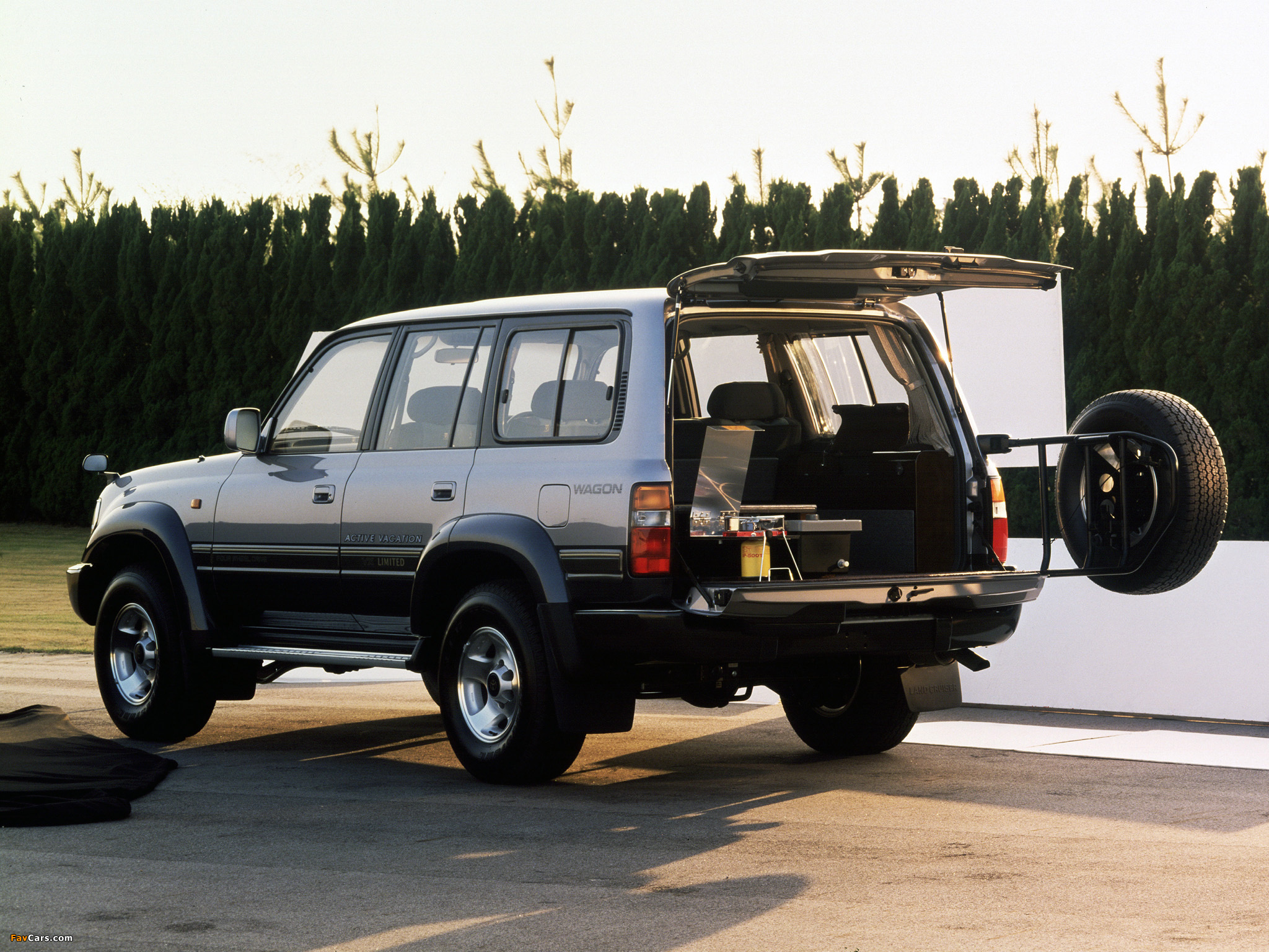 Pictures of Toyota Land Cruiser 80 VX-Limited Active Vacation JP-spec (HZ81V) 1992–94 (2048 x 1536)