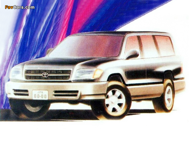 Pictures of Cketch Toyota Land Cruiser 100 1994 (640 x 480)
