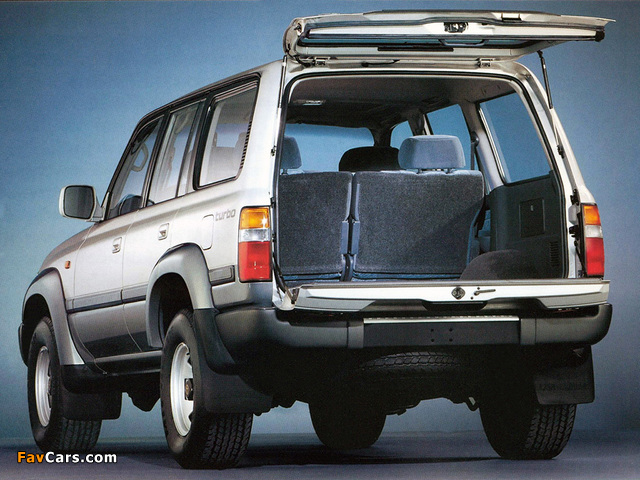Pictures of Toyota Land Cruiser 80 VX (HZ81V) 1995–97 (640 x 480)