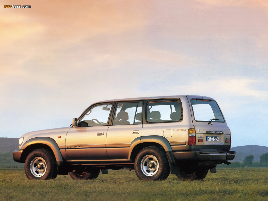 Pictures of Toyota Land Cruiser 80 VX (HZ81V) 1995–97 (1024 x 768)