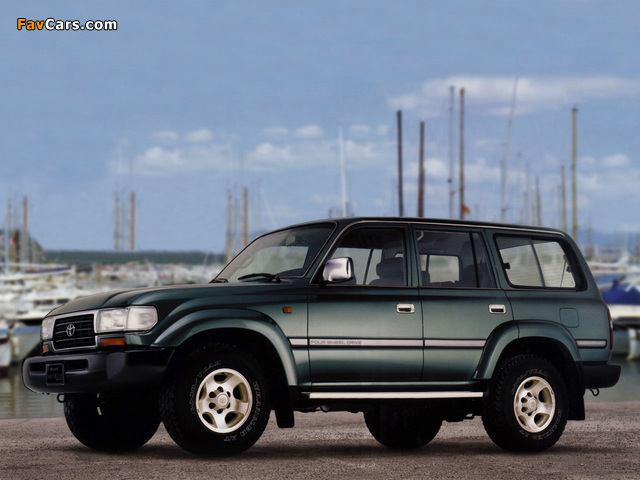 Pictures of Toyota Land Cruiser 80 VX (HZ81V) 1995–97 (640 x 480)