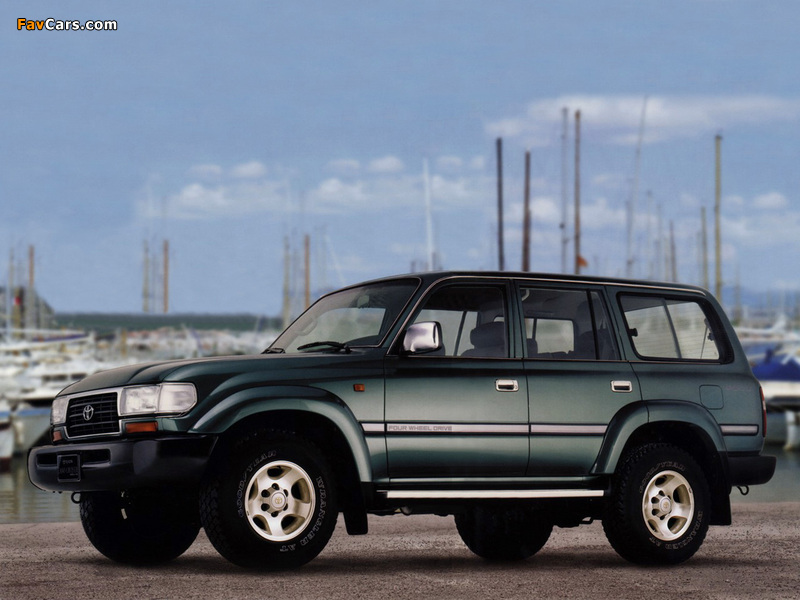 Pictures of Toyota Land Cruiser 80 VX (HZ81V) 1995–97 (800 x 600)