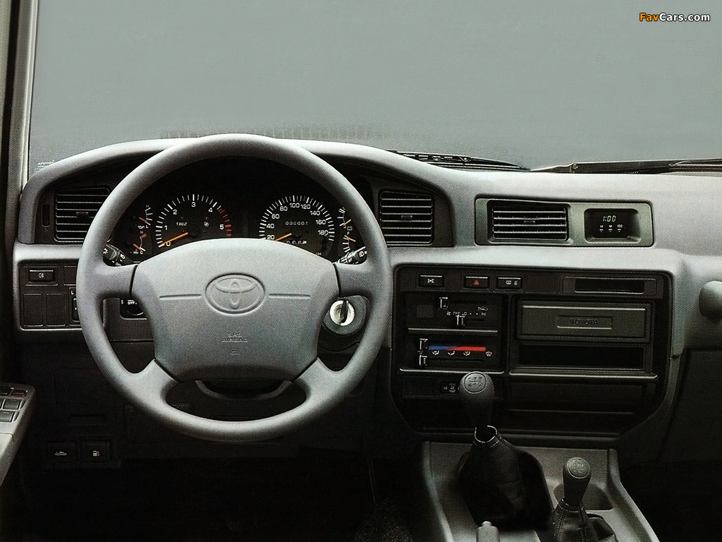 Pictures of Toyota Land Cruiser 80 GX (HZJ81V) 1995–97 (1024 x 768)