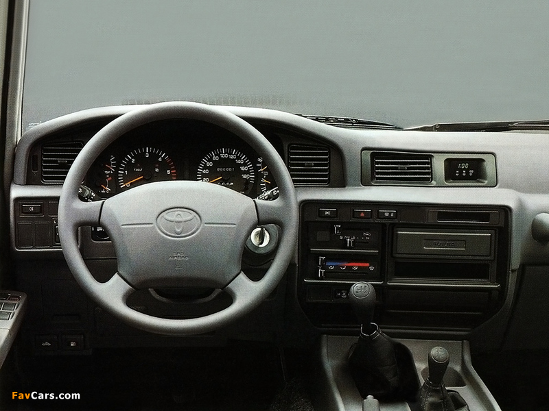 Pictures of Toyota Land Cruiser 80 GX (HZJ81V) 1995–97 (800 x 600)