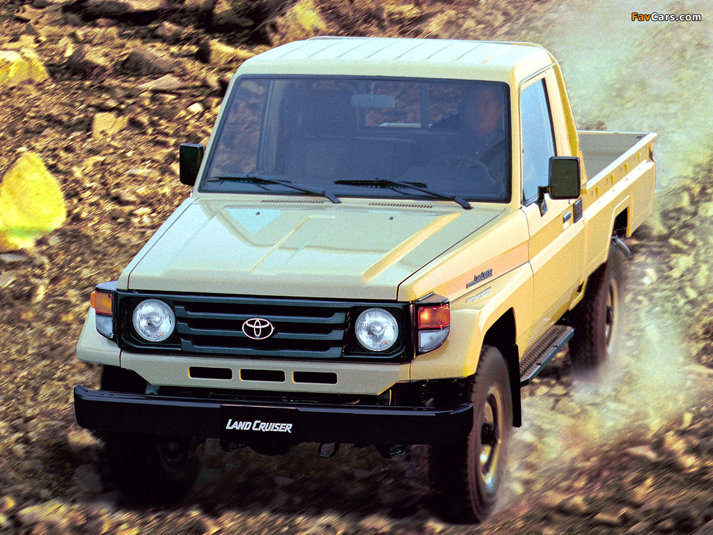 Pictures of Toyota Land Cruiser Pickup (J79) 1999–2007 (1024 x 768)