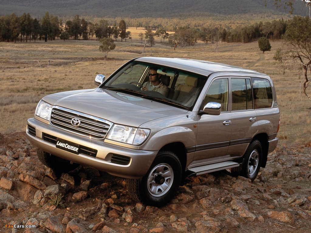 Pictures of Toyota Land Cruiser 100 GXL AU-spec (J100-101) 2002–05 (1024 x 768)