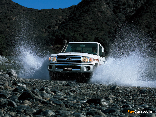 Pictures of Toyota Land Cruiser Pickup (J79) 2007 (640 x 480)