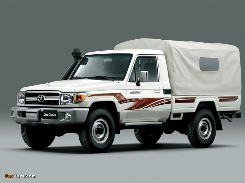 Pictures of Toyota Land Cruiser Pickup (J79) 2007 (800 x 600)