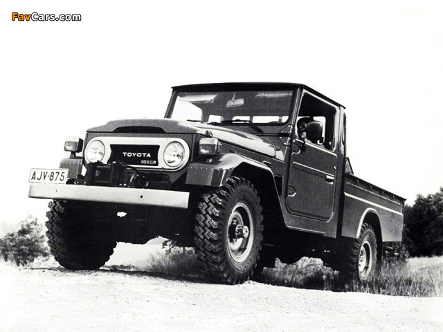 Toyota Land Cruiser Pickup (FJ45L) 1960–79 images (640 x 480)