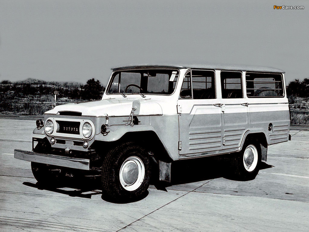 Toyota Land Cruiser (FJ45V) 1960–67 photos (1024 x 768)
