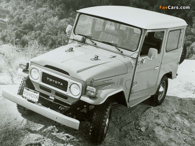Toyota Land Cruiser (BJ40VL) 1973–79 images (640 x 480)