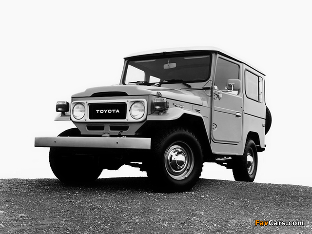Toyota Land Cruiser (BJ40VL) 1973–79 images (640 x 480)