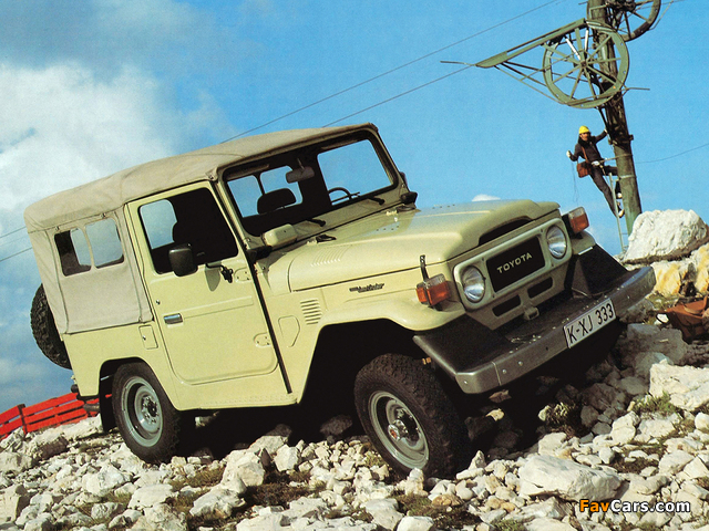 Toyota Land Cruiser Canvas Top (BJ40) 1979–82 wallpapers (640 x 480)