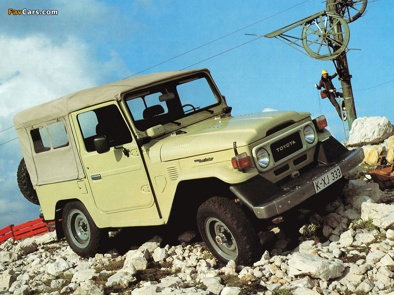 Toyota Land Cruiser Canvas Top (BJ40) 1979–82 wallpapers (800 x 600)