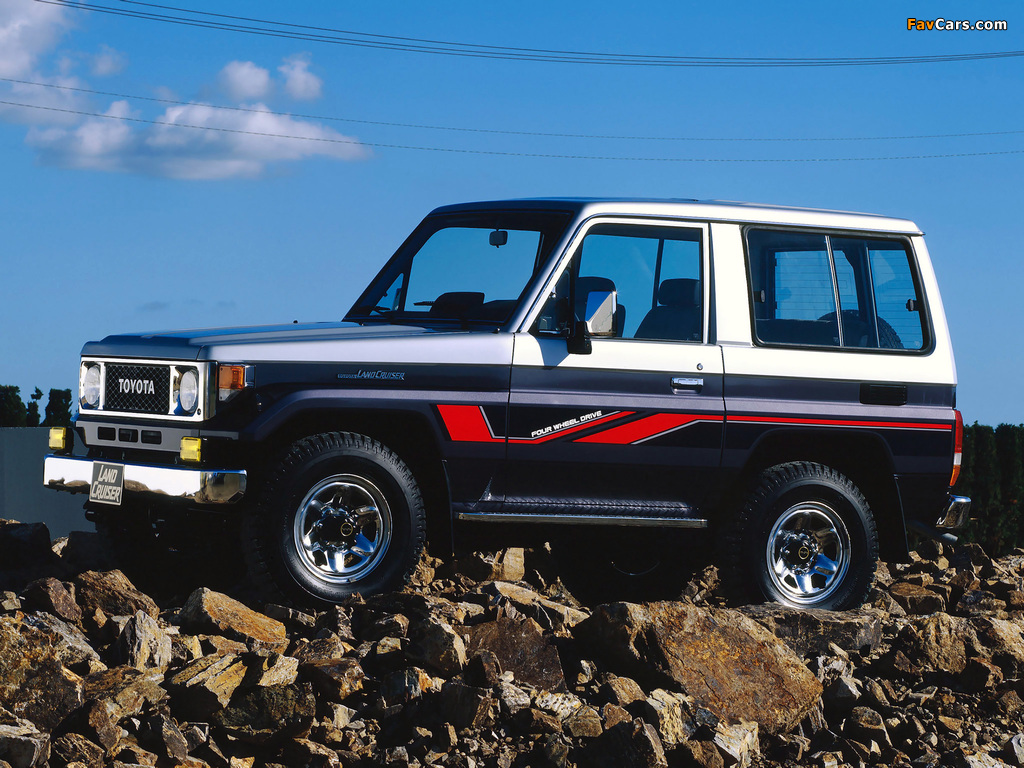 Toyota Land Cruiser (BJ70V) 1984–90 images (1024 x 768)
