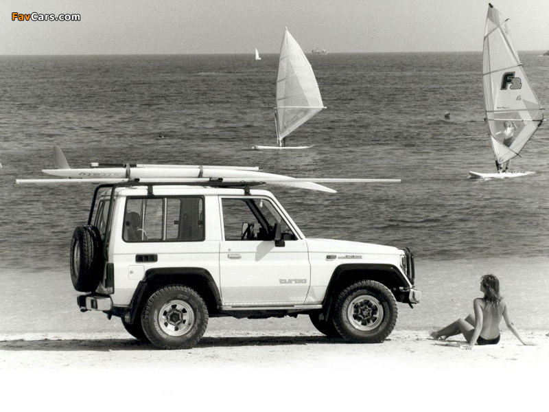 Toyota Land Cruiser (BJ70V) 1984–90 images (800 x 600)