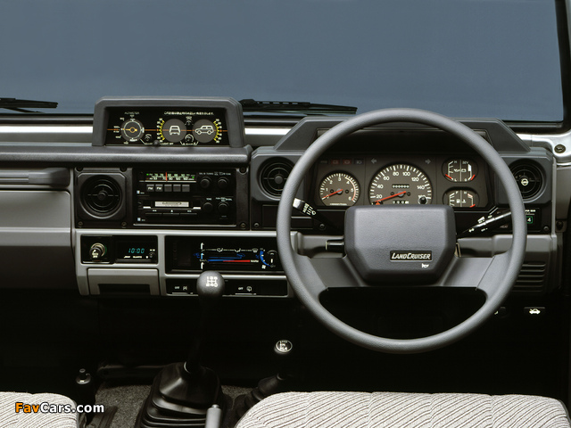 Toyota Land Cruiser (BJ73V-MN) 1984 wallpapers (640 x 480)