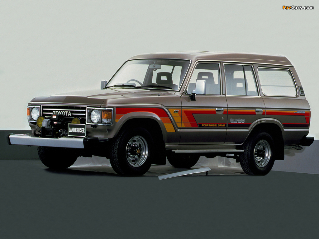 Toyota Land Cruiser 60 VX Turbo High Roof (HJ61V) 1984–87 wallpapers (1024 x 768)