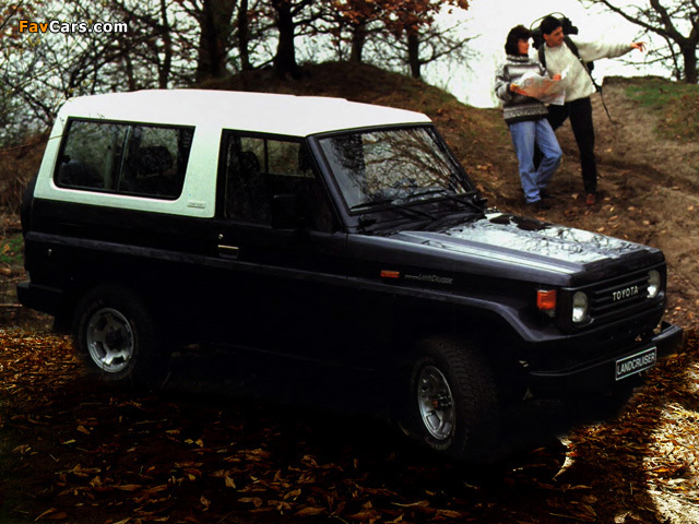 Toyota Land Cruiser (BJ74V) 1985–90 images (640 x 480)