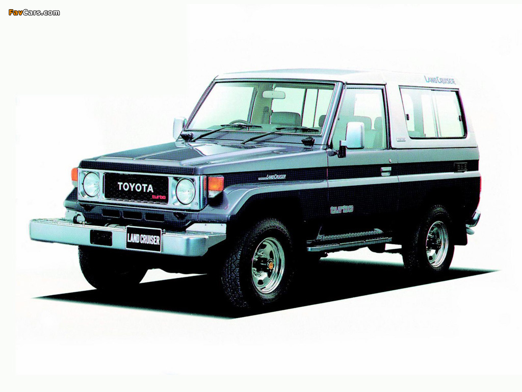 Toyota Land Cruiser (BJ74V) 1985–90 images (1024 x 768)