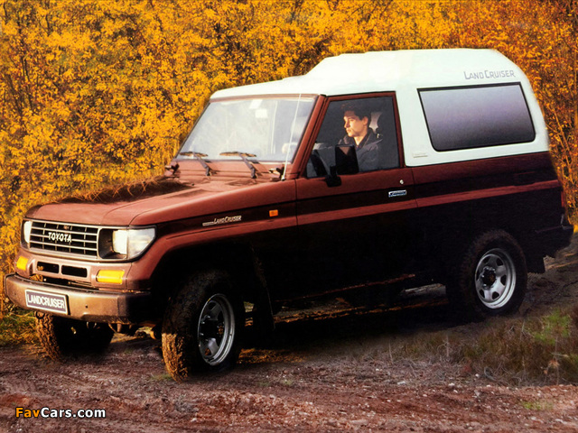 Toyota Land Cruiser (BJ74V) 1985–90 images (640 x 480)