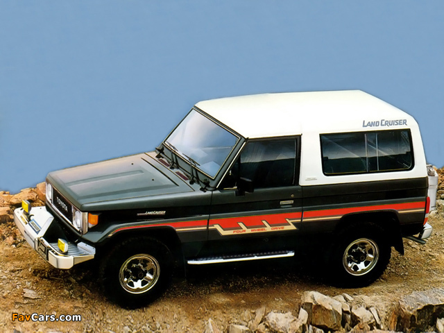 Toyota Land Cruiser (BJ74V) 1985–90 photos (640 x 480)