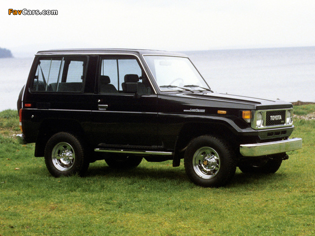 Toyota Land Cruiser (BJ71V) 1985–90 photos (640 x 480)