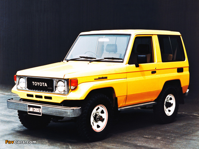 Toyota Land Cruiser (BJ71V) 1985–90 photos (640 x 480)