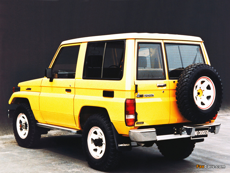 Toyota Land Cruiser (BJ71V) 1985–90 wallpapers (800 x 600)