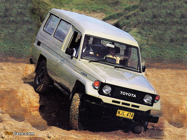 Toyota Land Cruiser (J75) 1986–90 pictures (640 x 480)