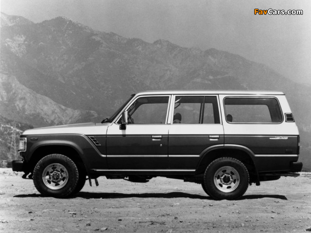 Toyota Land Cruiser 60 US-spec (FJ62) 1987–89 wallpapers (640 x 480)