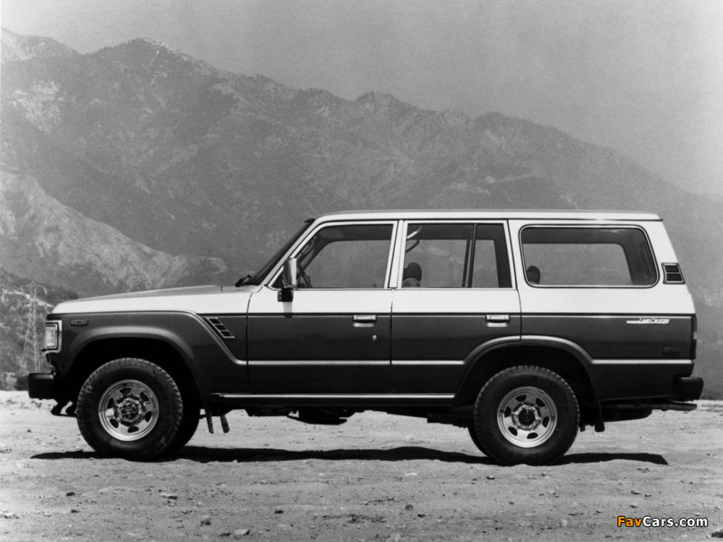 Toyota Land Cruiser 60 US-spec (FJ62) 1987–89 wallpapers (800 x 600)