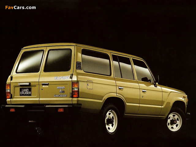 Toyota Land Cruiser 60 GX (BJ61V) 1987–89 wallpapers (640 x 480)