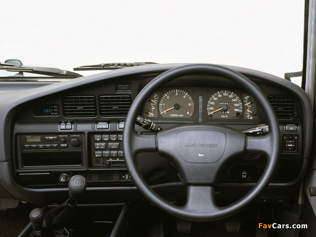Toyota Land Cruiser 80 VAN STD JP-spec (HZ81V) 1989–94 images (640 x 480)