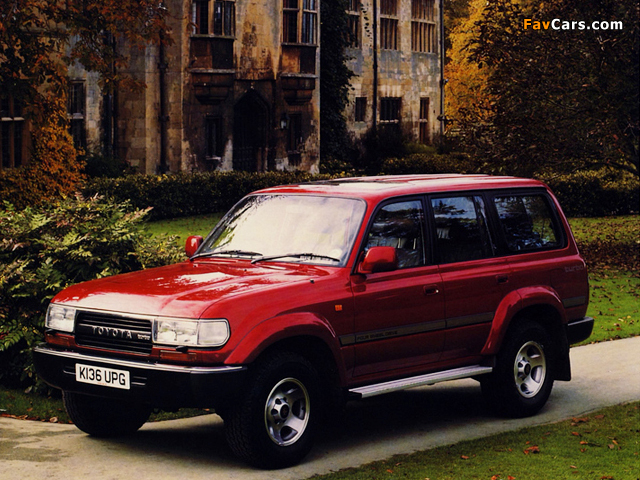 Toyota Land Cruiser 80 VX UK-spec (HDJ81V) 1989–94 images (640 x 480)