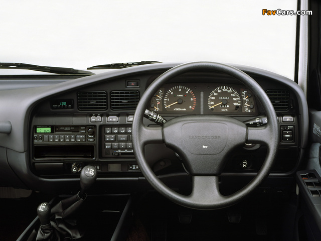 Toyota Land Cruiser 80 Wagon GX JP-spec (HZ81V) 1989–94 photos (640 x 480)