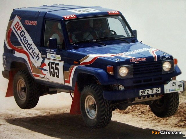 Toyota Land Cruiser Dakar (BJ73) 1989 pictures (640 x 480)