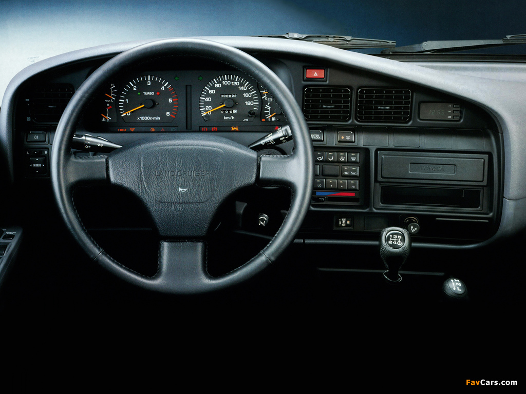 Toyota Land Cruiser 80 GX (HZJ81V) 1989–94 wallpapers (1024 x 768)