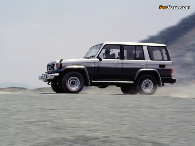 Toyota Land Cruiser (HSJ77V) 1990–99 images (640 x 480)