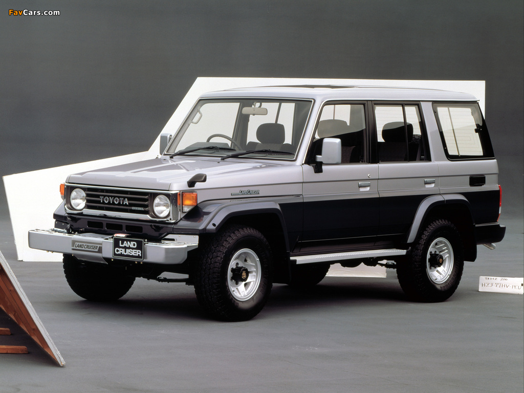 Toyota Land Cruiser (HSJ77V) 1990–99 images (1024 x 768)