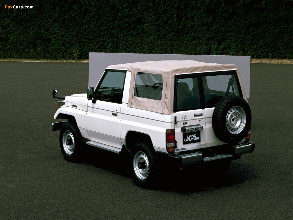 Toyota Land Cruiser (PZJ70) 1990–98 pictures (1024 x 768)