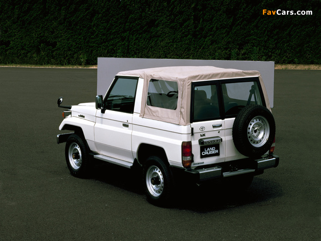 Toyota Land Cruiser (PZJ70) 1990–98 pictures (640 x 480)