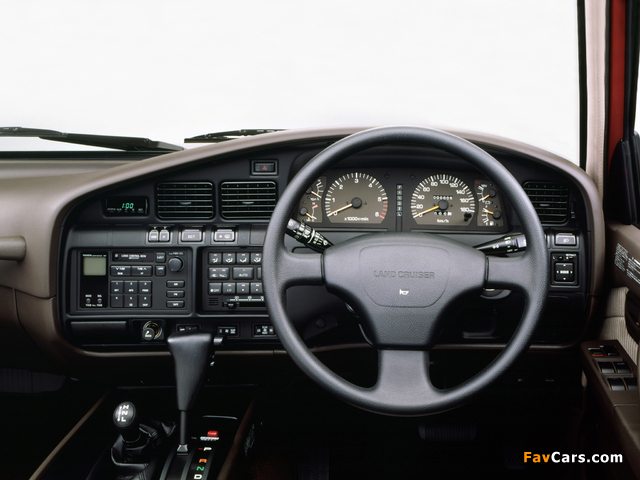 Toyota Land Cruiser 80 Wagon VX JP-spec (HZ81V) 1992–94 images (640 x 480)